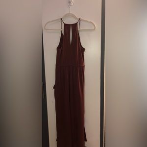 BCBG generation XS wine midi dress